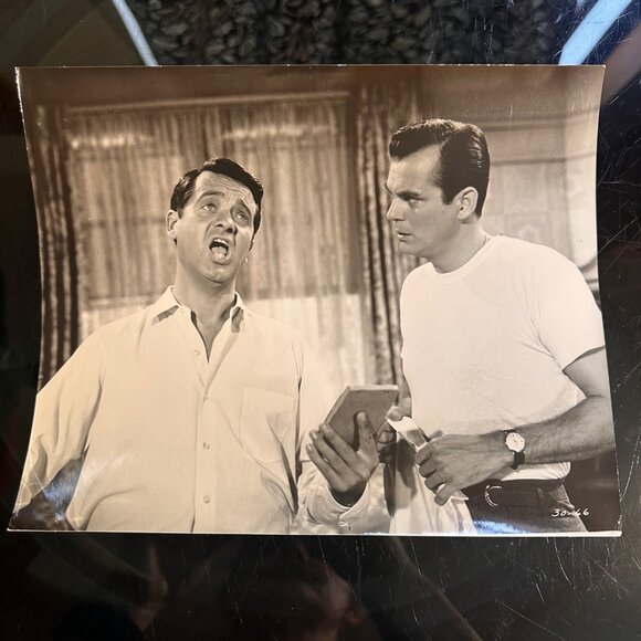 Vintage 1961 Swinging Along Tommy Noona Peter Marshall Movie Still B&W Photo - Picture 5 of 13